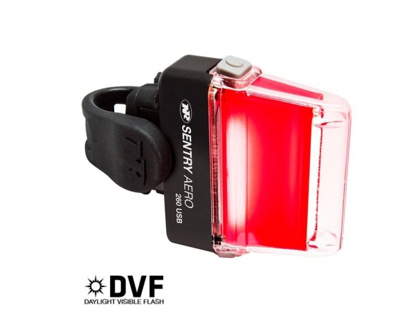 נצנץ אחורי אור יום אירודינמי 260 לומן NITERIDER Sentry Aero 