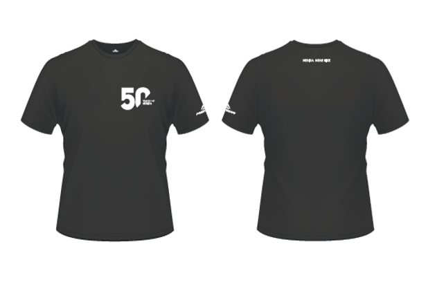 חולצת T לציון 50 שנה ל MERIDA - גברים / נשים