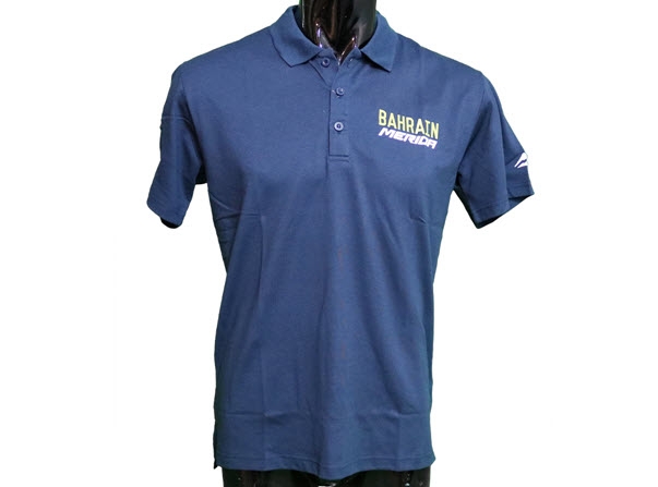 חולצת פולו כחולה BAHRAIN MERIDA