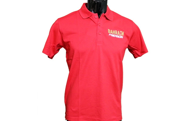 חולצת פולו אדומה BAHRAIN MERIDA