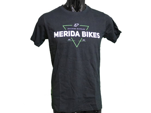 חולצת T שחורה MERIDA BIKES