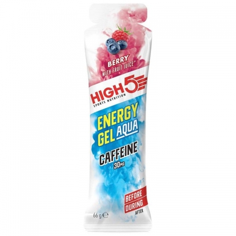ג'ל אנרגיה High5 Energy Gel Aque Berry Caffine