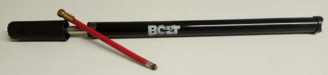 משאבת אופניים BOLT עם צינורית 