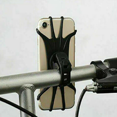 מתקן לטלפון נייד מסיליקון מתחבר לכידון. BOLT