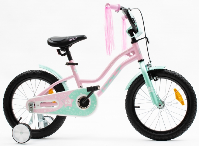 אופני BMX BOLT לילדים 12-20" ורוד / ירוק 